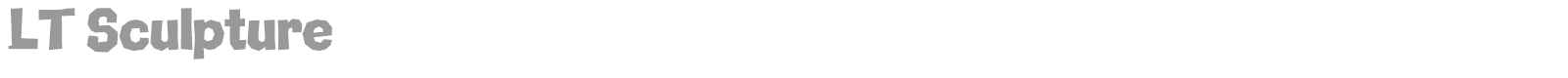 LT Sculpture font preview
